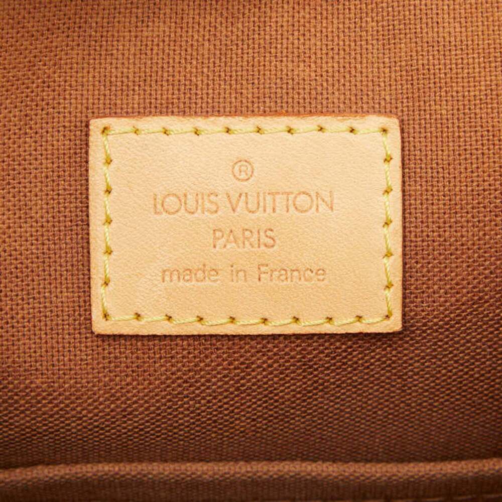LOUIS VUITTON Brown Monogram Leather Tote Bag - Picture 11 of 12